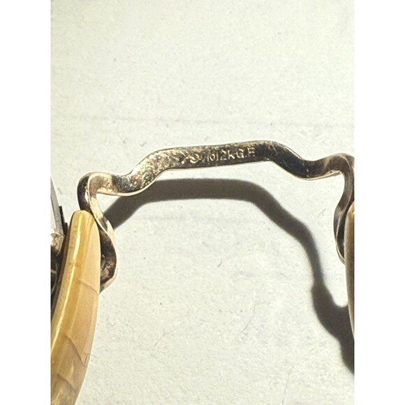 Vintage American Optical AO 1/10 12k GF Cable Temple 30 -40’s K bridge Bi-Focals - Picture 10 of 10